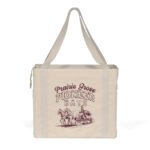 Custom Jeremy™ Deluxe Canvas Zipper-Close Tote - Screen Print (18" x 8" x 15") - 4