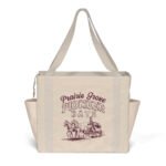 Custom Jeremy™ Deluxe Canvas Zipper-Close Tote - Screen Print (18" x 8" x 15") - 8