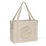 Custom Jeremy™ Deluxe Canvas Zipper-Close Tote - Sparkle (18" x 8" x 15") - 4