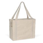 Custom Jeremy™ Deluxe Canvas Zipper-Close Tote - Sparkle (18" x 8" x 15") - 5