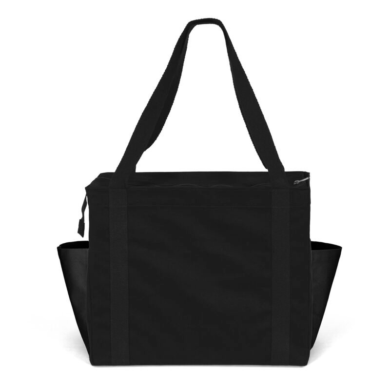 Custom Jeremy™ Deluxe Canvas Zipper-Close Tote - Sparkle (18" x 8" x 15") - 7