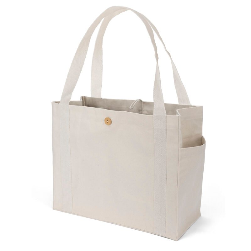 Custom Sandford™ Deluxe Canvas Tote - ColorVista (18" x 8" x 15") - 3