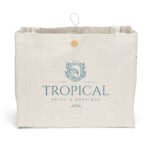 Custom Sandford™ Deluxe Canvas Tote - Screen Print (18" x 8" x 15") - 2